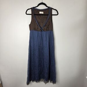 Wyeth By Todd Magill Spring/Summer Silk Midi Dress